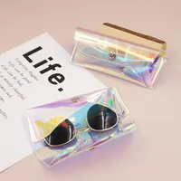 Casual Colorful Pvc Unisex Glasses Pouch main image 3