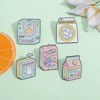 Cute Cartoon Alloy Stoving Varnish Unisex Brooches main image 5