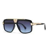 Modern Style Streetwear Geometric Pc Special-shaped Mirror Full Frame Women's Sunglasses main image 3