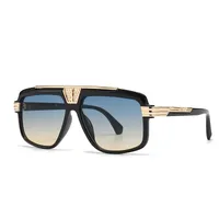 Modern Style Streetwear Geometric Pc Special-shaped Mirror Full Frame Women's Sunglasses main image 2