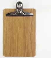 1 Piece Solid Color Class Learning Daily Mdf Height Density Plate Classic Style Folder sku image 3