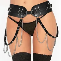 Sexy Fashion Geometric Pu Leather Alloy Women's Leather Belts main image 6
