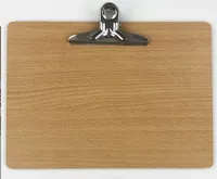 1 Piece Solid Color Class Learning Daily Mdf Height Density Plate Classic Style Folder sku image 11