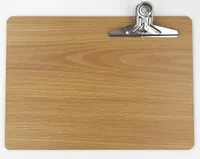 1 Piece Solid Color Class Learning Daily Mdf Height Density Plate Classic Style Folder sku image 13