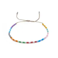 Simple Style Round Seed Bead Beaded Women's Bracelets main image 2