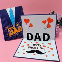 Father's Day Simple Style Letter Coated Paper Casual Daily Festival Card main image 2