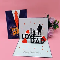 Father's Day Simple Style Letter Coated Paper Casual Daily Festival Card main image 5