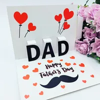 Father's Day Simple Style Letter Coated Paper Casual Daily Festival Card main image 4