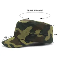 Unisex Vintage Style Camouflage Curved Eaves Baseball Cap main image 2