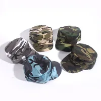 Unisex Vintage Style Camouflage Curved Eaves Baseball Cap main image 4