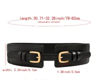 Vacation Modern Style Classic Style Solid Color Pu Leather Alloy Buckle Women's Leather Belts main image 10