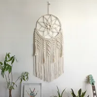 Simple Style Classic Style Circle Solid Color Cotton Pendant Artificial Decorations main image 1
