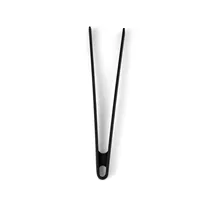 Simple Style Solid Color Silica Gel Food Tongs 1 Piece sku image 2