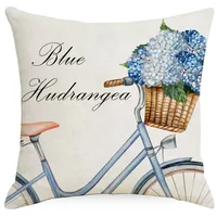 Simple Style Classic Style Commute Color Block Linen Pillow Cases sku image 7