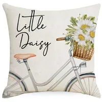 Simple Style Classic Style Commute Color Block Linen Pillow Cases sku image 15