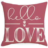 Simple Style Classic Style Commute Color Block Linen Pillow Cases sku image 2