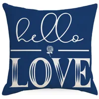 Simple Style Classic Style Commute Color Block Linen Pillow Cases sku image 6