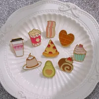 Cute Cartoon Alloy Stoving Varnish Plating Unisex Brooches main image 2