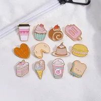 Cute Cartoon Alloy Stoving Varnish Plating Unisex Brooches main image 1