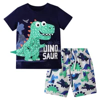 Simple Style Classic Style Animal Cartoon Cotton Boys Clothing Sets main image 2