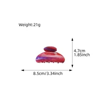 Women's Sweet Geometric Arylic Hair Claws main image 5