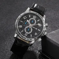 Business Geometric Buckle Quartz Men's Watches sku image 4