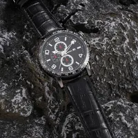Business Geometric Buckle Quartz Men's Watches main image 5