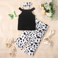 Simple Style Solid Color Cotton Baby Clothing Sets main image 2