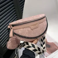 Women's Small Pu Leather Color Block Vintage Style Classic Style Dumpling Shape Zipper Cloud Shape Bag sku image 4