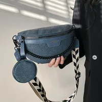 Women's Small Pu Leather Color Block Vintage Style Classic Style Dumpling Shape Zipper Cloud Shape Bag main image 3
