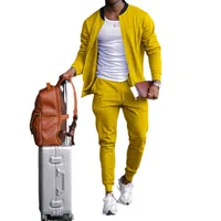 Men's Solid Color Pants Sets Men's Clothing main image 3