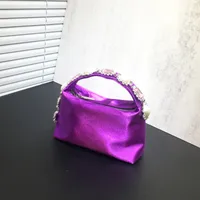 Women's Small Polyester Solid Color Classic Style Square Zipper Handbag sku image 3