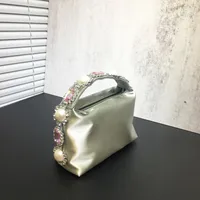 Women's Small Polyester Solid Color Classic Style Square Zipper Handbag sku image 8