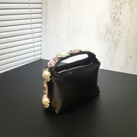 Women's Small Polyester Solid Color Classic Style Square Zipper Handbag sku image 1