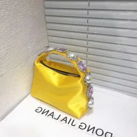 Women's Small Polyester Solid Color Classic Style Square Zipper Handbag sku image 5