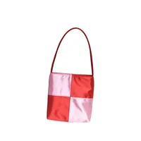 Women's Mini Canvas Color Block Vintage Style Classic Style Square Magnetic Buckle Shoulder Bag main image 2