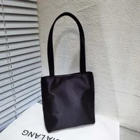 Women's Mini Canvas Color Block Vintage Style Classic Style Square Magnetic Buckle Shoulder Bag sku image 13