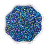 1 Set Diameter 4mm Hole 1~1.9mm Glass Ball Beads sku image 21