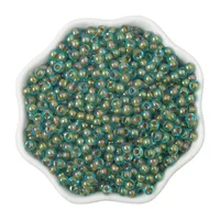 1 Set Diameter 4mm Hole 1~1.9mm Glass Ball Beads sku image 28