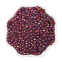 1 Set Diameter 4mm Hole 1~1.9mm Glass Ball Beads sku image 17