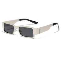 Streetwear Solid Color Ac Square Full Frame Women's Sunglasses main image 1