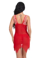 Women's Lady Sexy Solid Color Sexy Lingerie Sets Indoor Honeymoon Sexy Lingerie main image 3