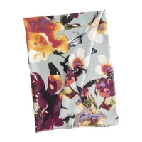 Women's Elegant Flower Butterfly Polyester Scarf main image 5