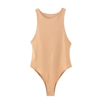 Women's Bodysuits Bodysuits Simple Style Solid Color sku image 6