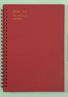 1 Piece Solid Color Learning School Paper Business Retro Notebook sku image 13