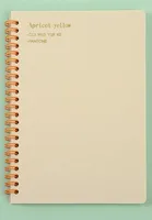 1 Piece Solid Color Learning School Paper Business Retro Notebook sku image 5