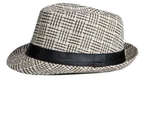 Unisex Simple Style Classic Style Stripe Crimping Fedora Hat main image 4