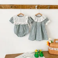 Princess Cute Flower Cotton Baby Rompers main image 1