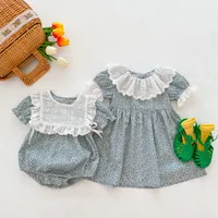 Princess Cute Flower Cotton Baby Rompers main image 2