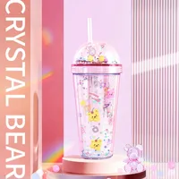 Casual Cartoon Plastic Water Bottles 1 Piece main image 4